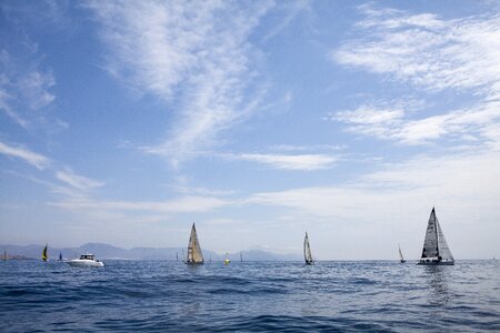 Boats regatta cruises