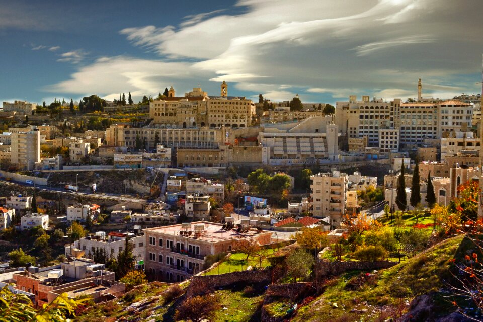 Hill view west bank