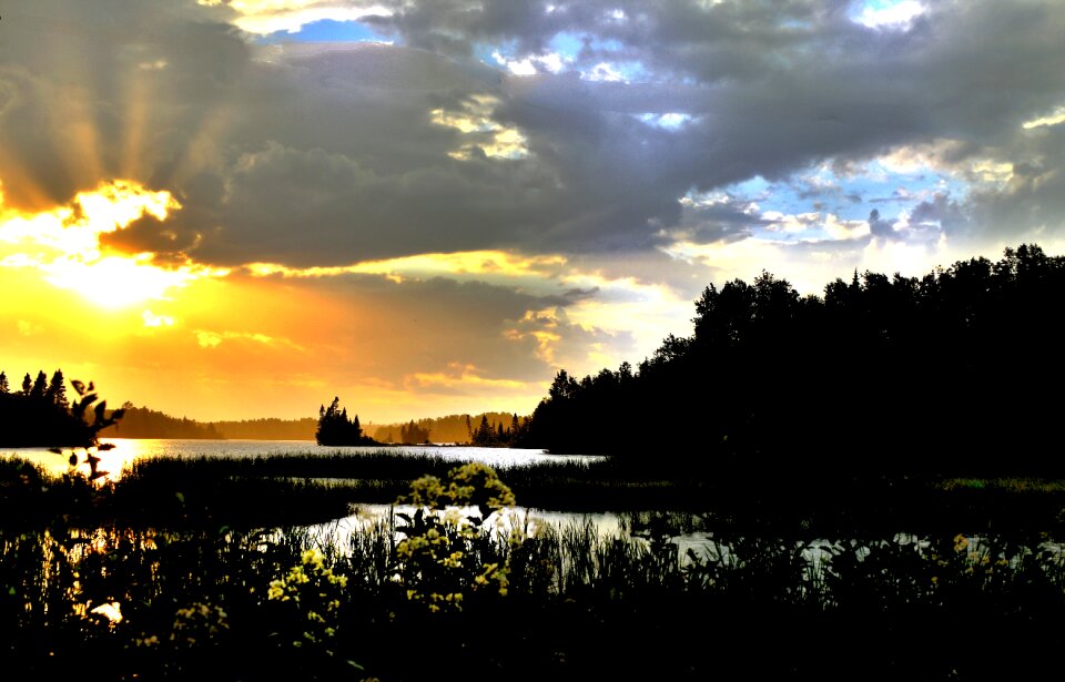 Twilight sky nature