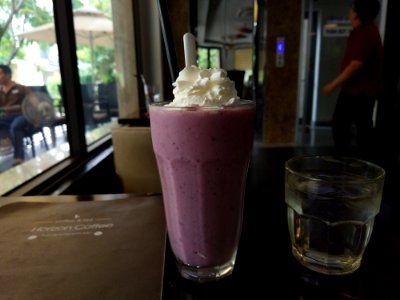 horizon coffee and tea menu sinh tố việt quất blueberry smoothies #dist7