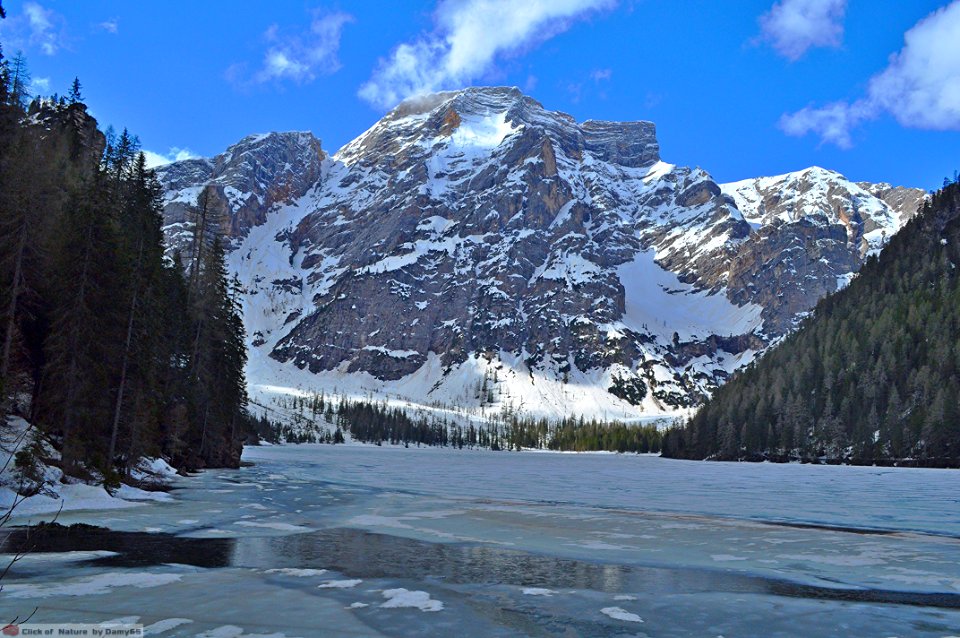 DAM1656 - Dolomiti - Braies Lake in winter