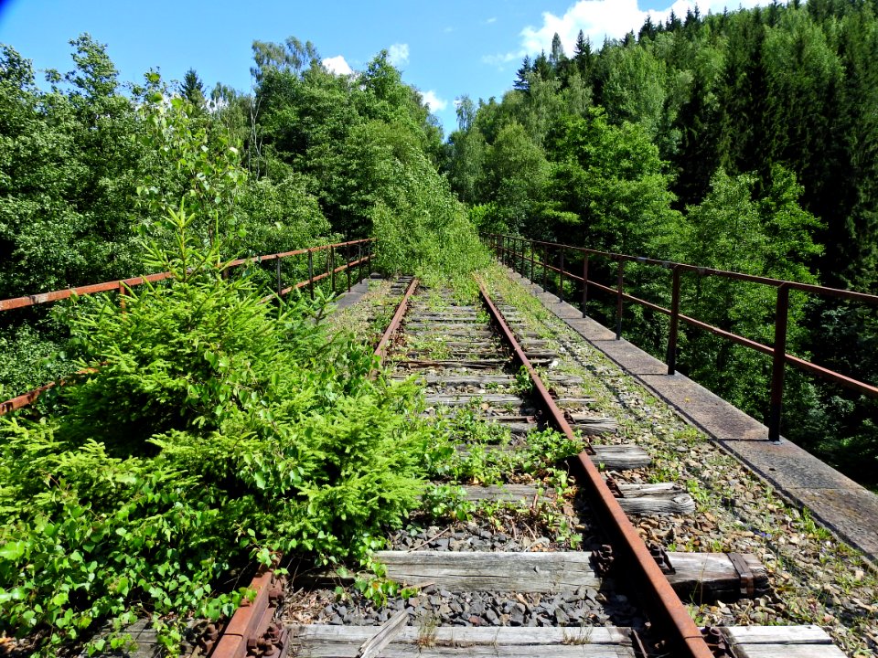 Viadukt trati Loket - H.Slavkov