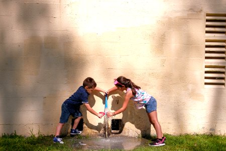 At the watering hole