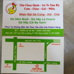 boiled chicken gà ta chu choa levanluong dist7