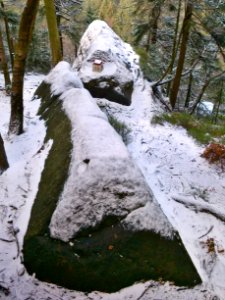 Hraniční kámen nad Borem