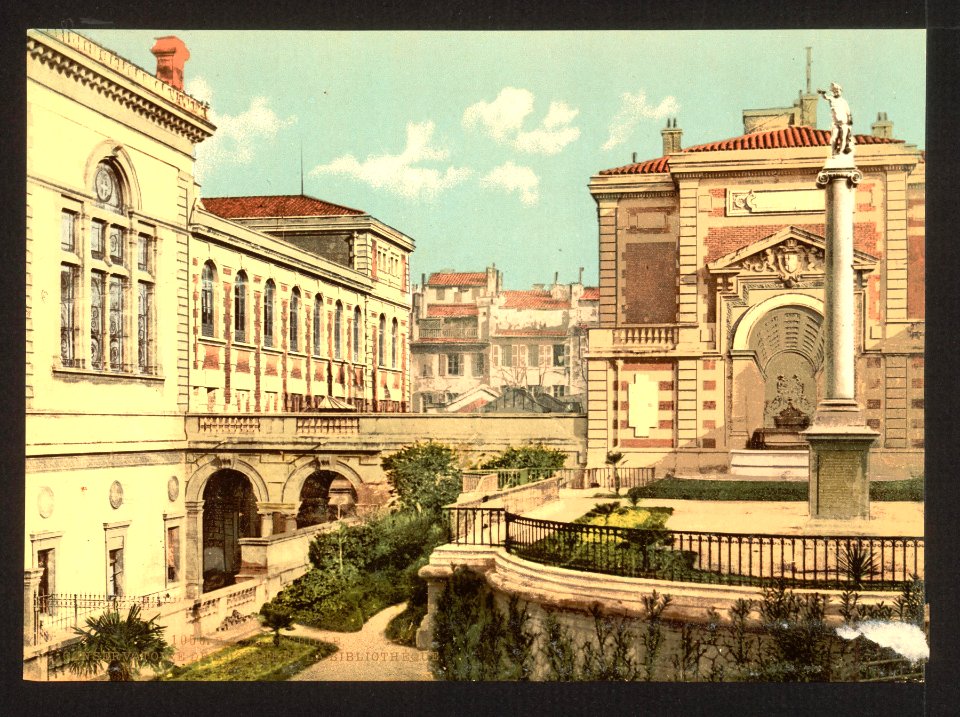 Conservatoire de musique et la bibliotheque, Marseilles, France