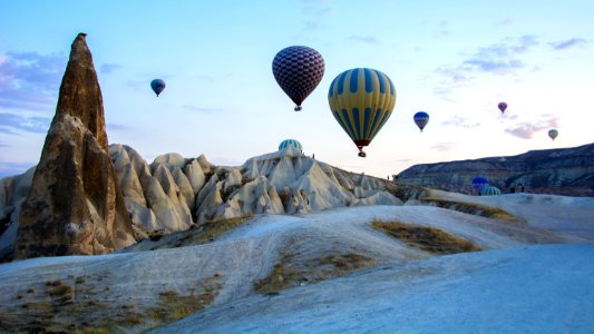 CAPPADOCIA Göreme National Park and the Rock Sites. World Heritage List. Turkey. Hot Air Ballooning Cappadocia photo