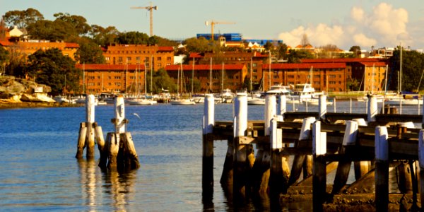 Balmain from Cockatoo Island