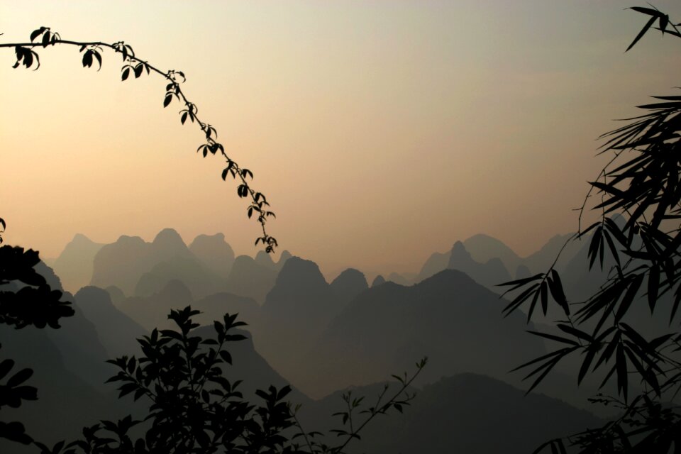 Landscape river china