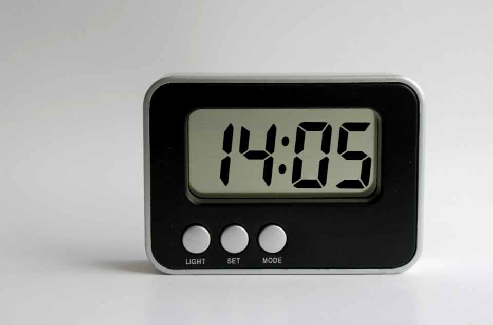 Clock face design digital