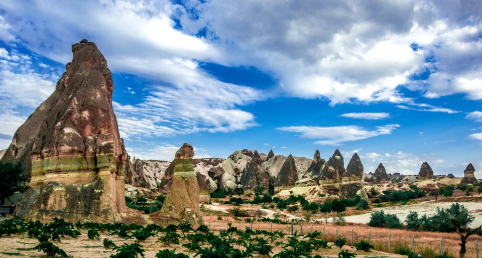 CAPPADOCIA Göreme National Park and the Rock Sites. World Heritage List. Turkey