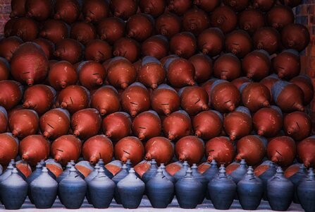 Nepal terracotta piggy banks