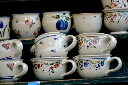 Ceramic czech republik farmers market photo