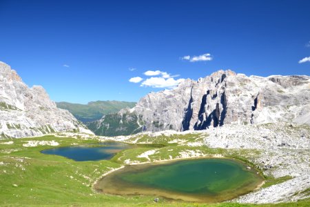 Dolomiti - Tre cime di Lavaredo, i Laghi dei Piani photo