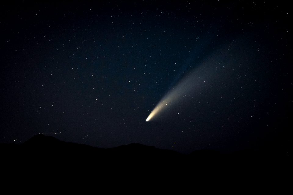 Comet NEOWISE over Queen Valley