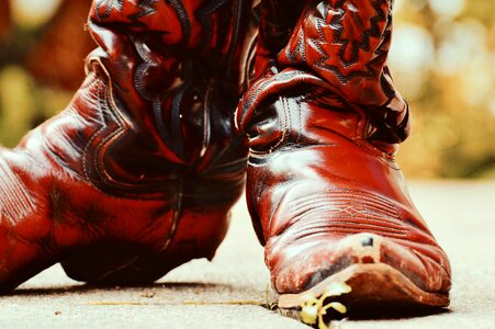 Retro boots old