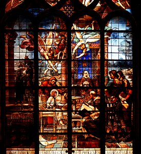 Window mosaic catholic