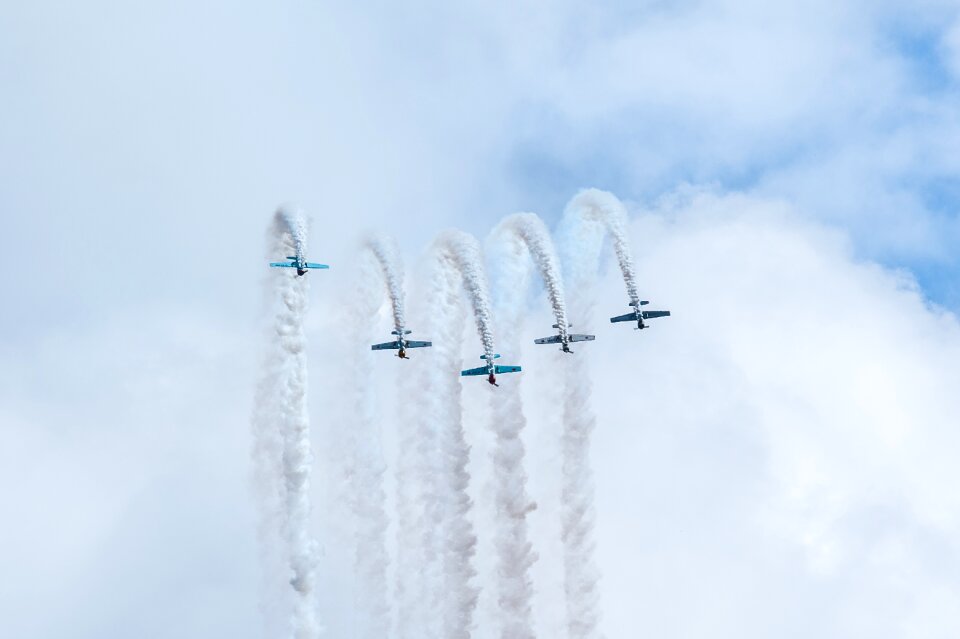Stunt silverstone aircraft
