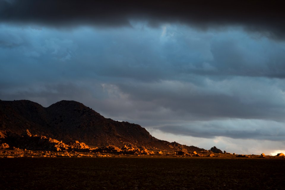 Last Light of the Day at Cottonwood
