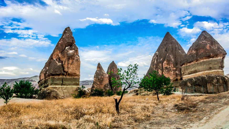 CAPPADOCIA Göreme National Park and the Rock Sites. World Heritage List. Turkey