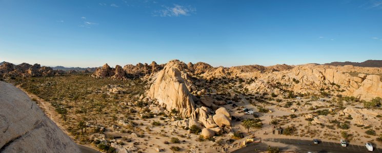Panorama from the top of Intersection Rock