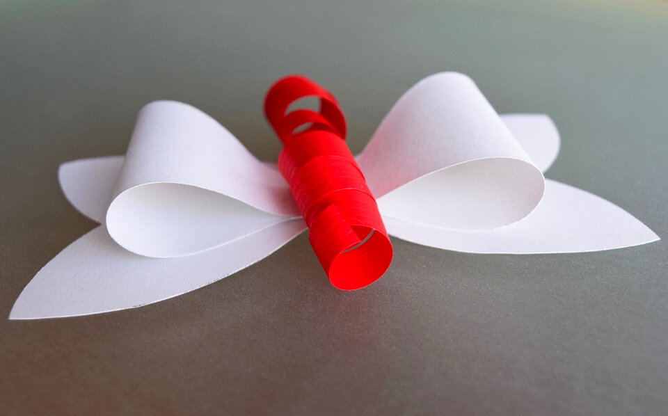 Paper loop gift loop gift decoration