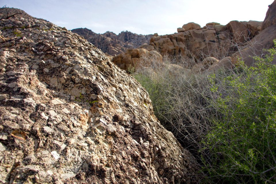 Boulder field at Rattlesnake Canyon