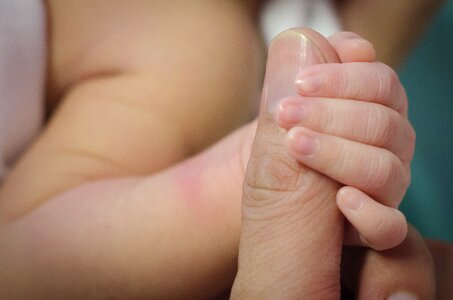 Child care newborn photo