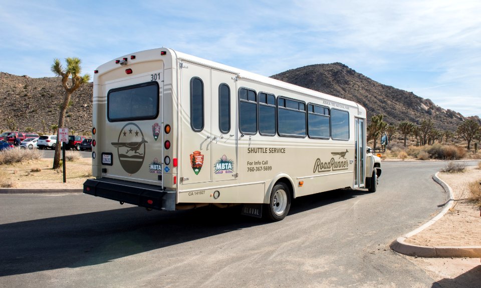 Roadrunner Shuttle at Barker Dam Parking
