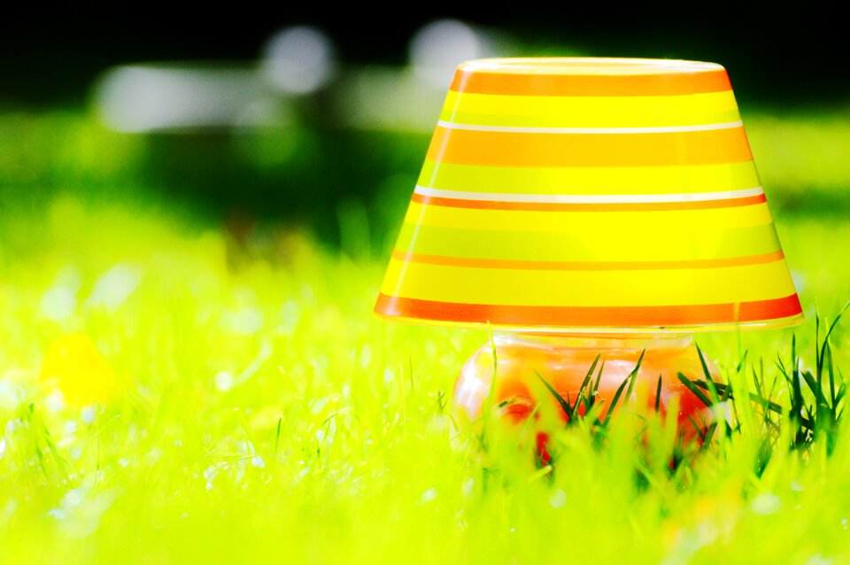 Summer colors lampshade mood