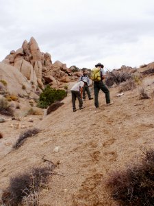Trail crew & physical scientist; Skull Rock