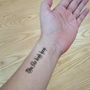 my digital tattoo to trick friends