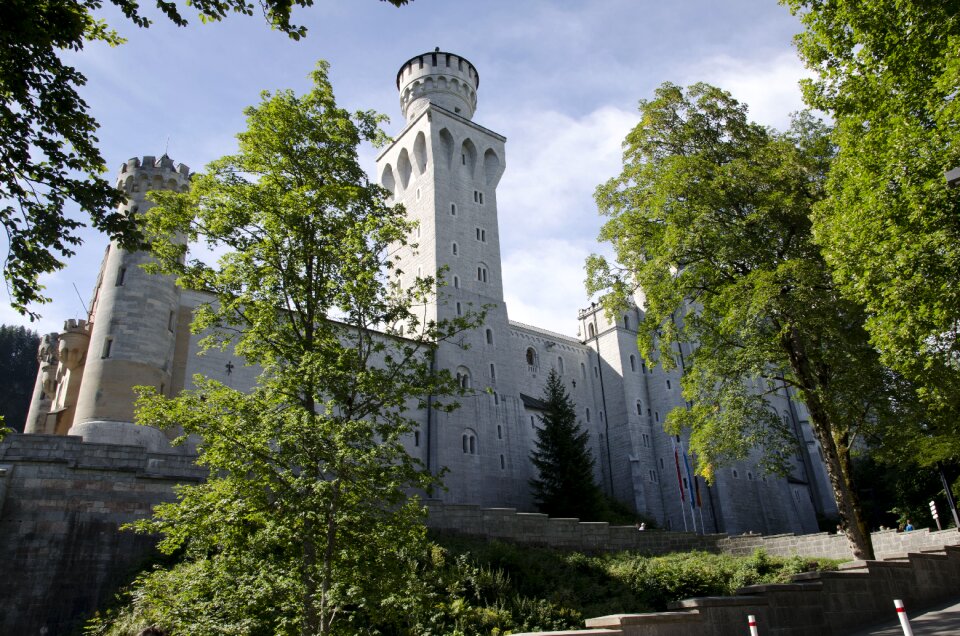 Tourist attractions mountains neuschwanstein