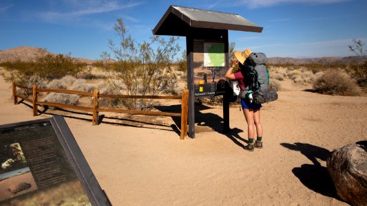 Lower Boy Scout Trailhead and Backpacker
