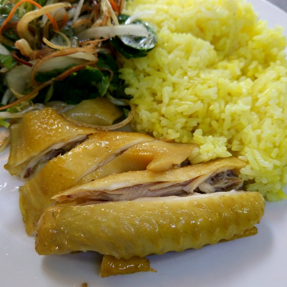 boiled chicken gà ta chu choa levanluong dist7