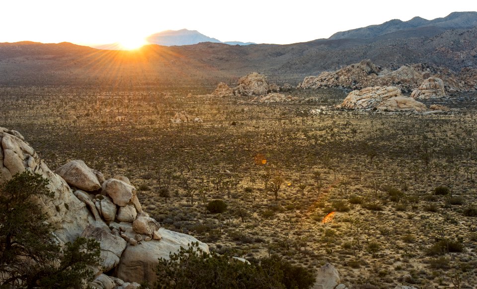 Sunset in Lost Horse Valley