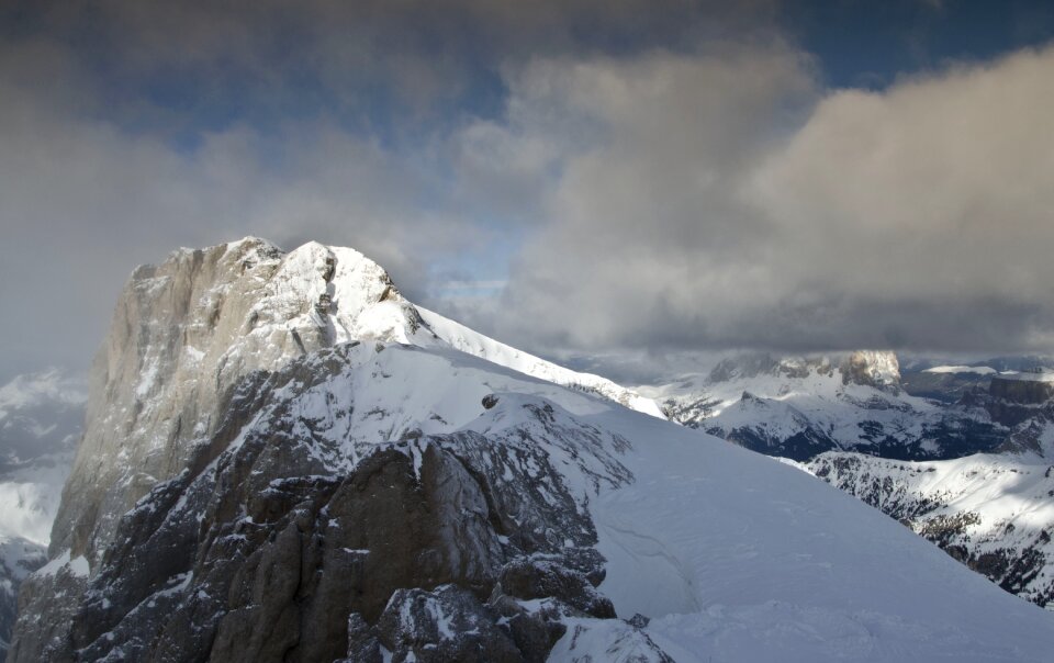 Clouds italy the dolomites