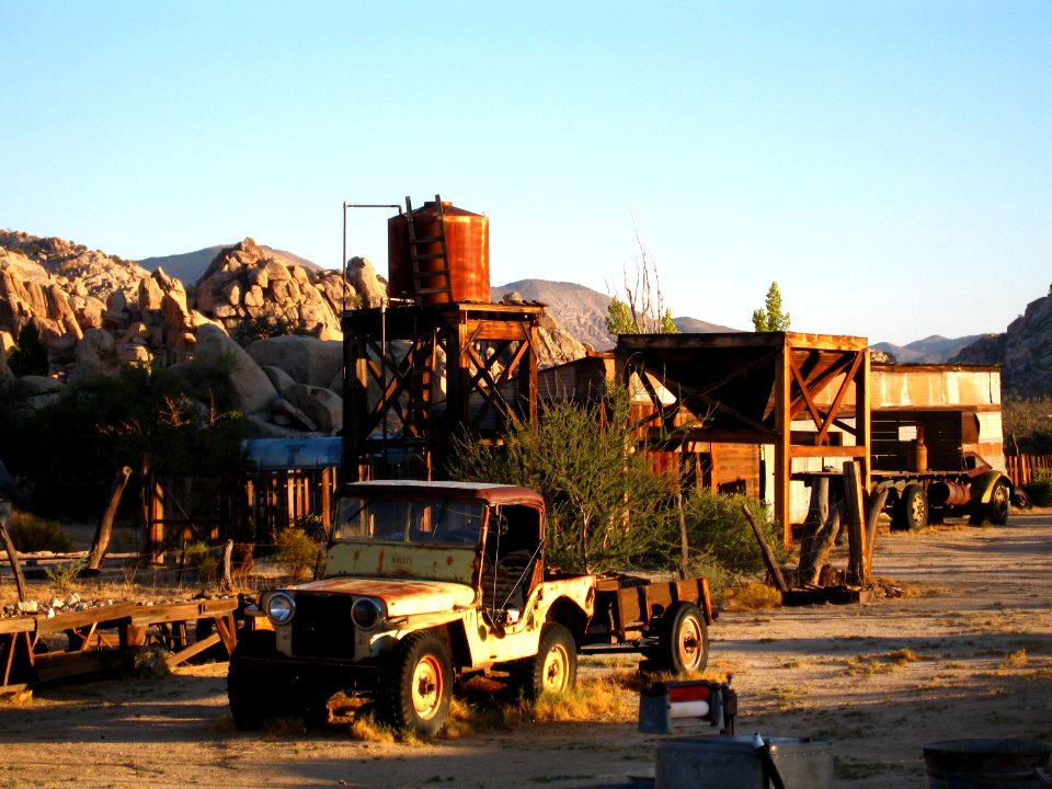 Willy's Jeep; Keys (Desert Queen) Ranch