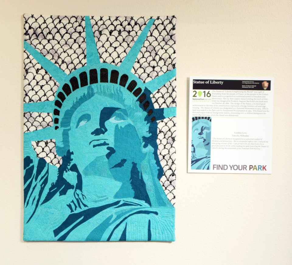 Statue of Liberty National Monument; created by Cynthia Levis