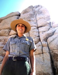 Ranger at Sail Away climbing route