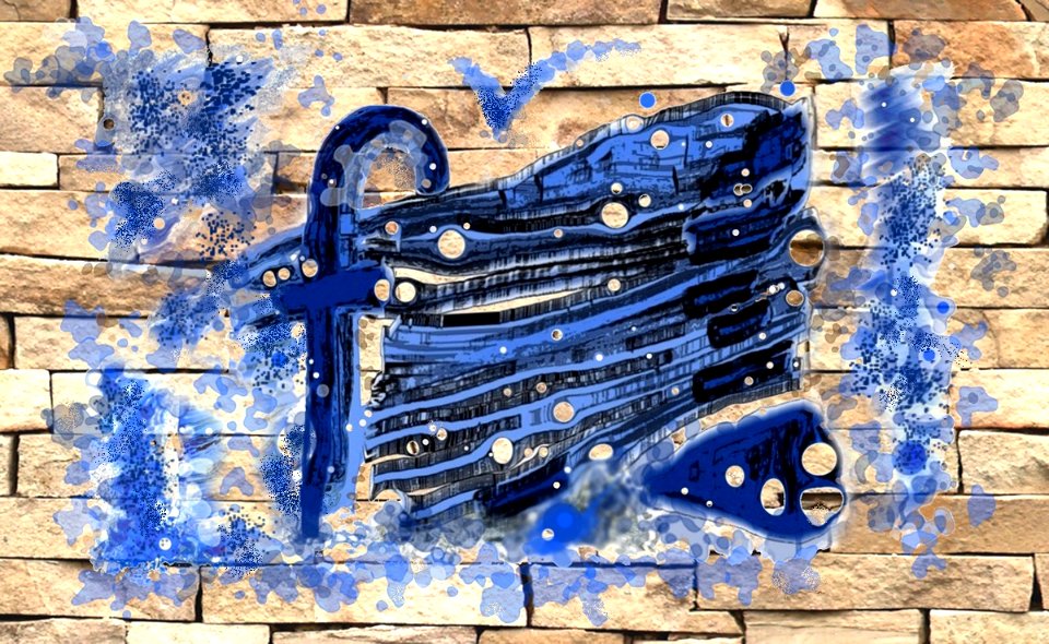 brick facebook Graffiti