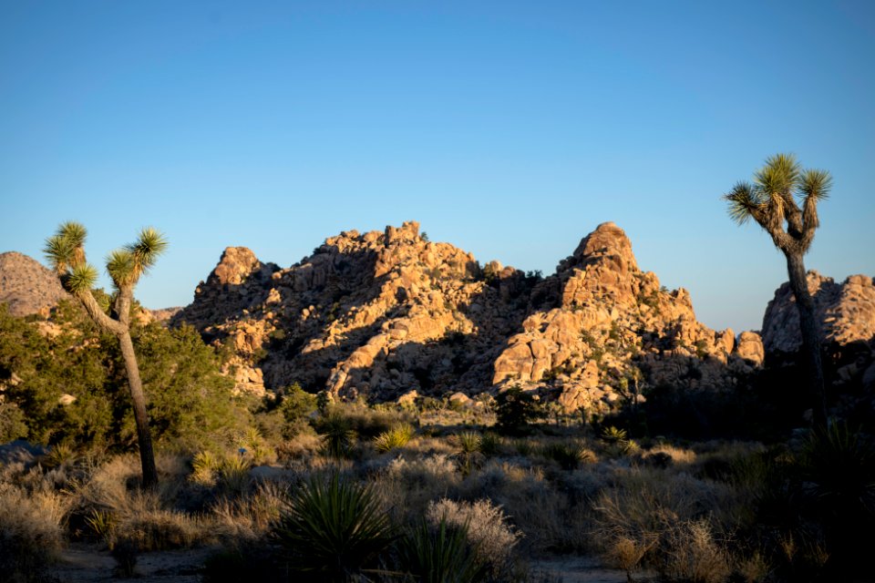 Rock formations along the Hidden Valley Nature Trail