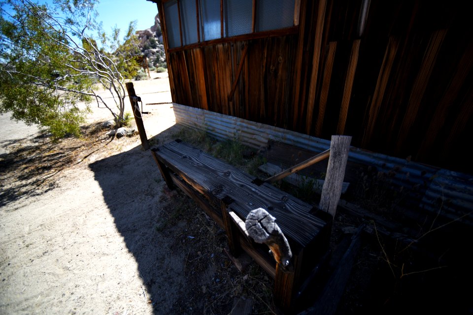 Back stretching machine at Keys Ranch