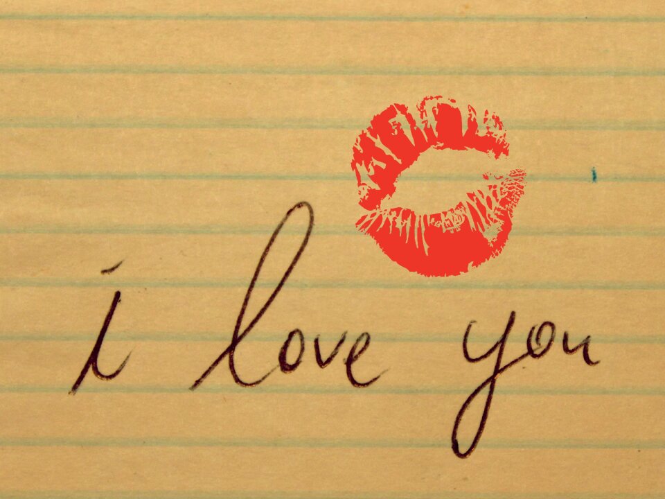 Lipstick words font