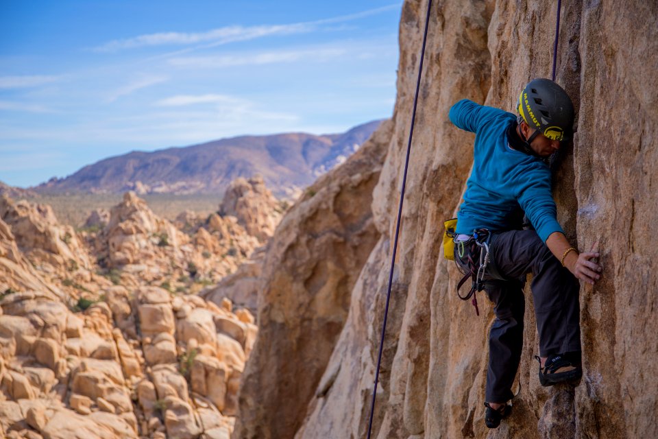 Climber at Dairy Queen Wall