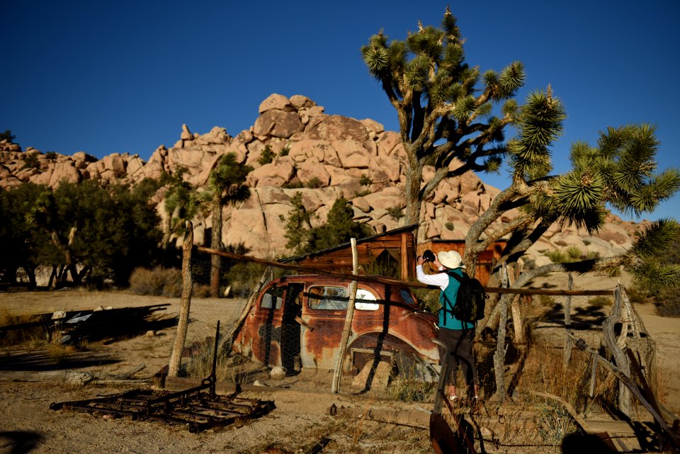 Photographing Rusty Car
