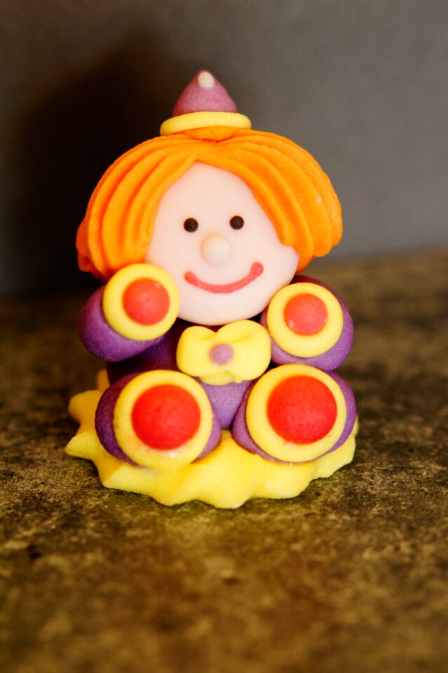 Sugar figure funny color