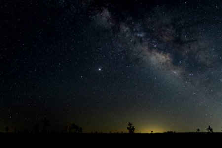 Milky Way over Queen Valley photo