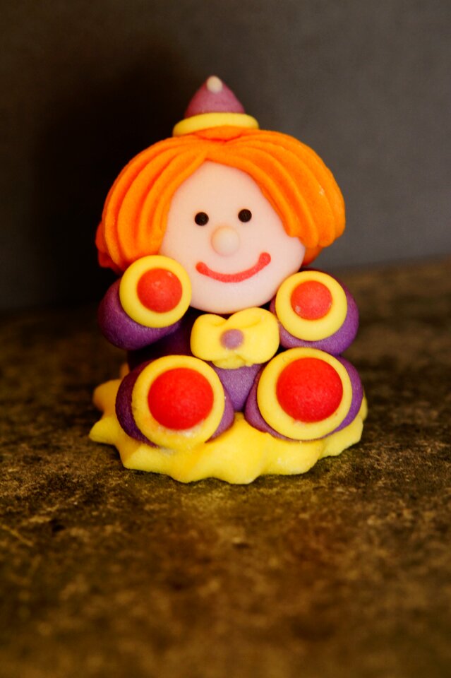 Sugar figure funny color