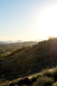 A Sun Rising Over the Hills